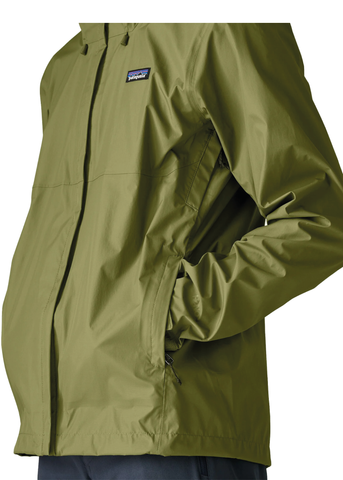 Patagonia Giacca leggera da uomo Torrentshell 3L Rain verde