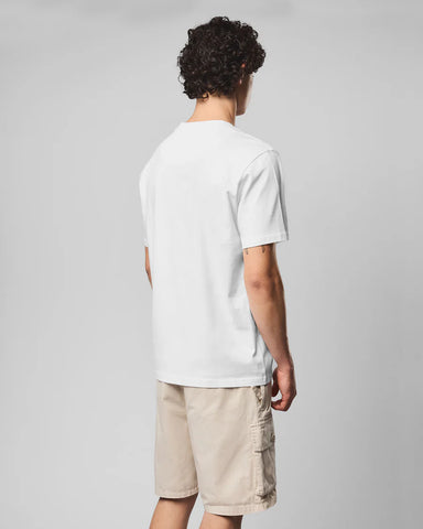 Weekend Offender T-Shirt da uomo manica corta Italia bianca