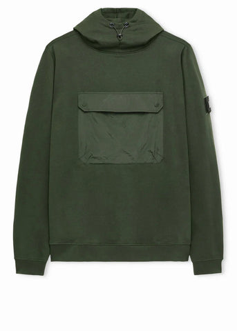 Weekend Offender Felpa da uomo con cappuccio Depper verde