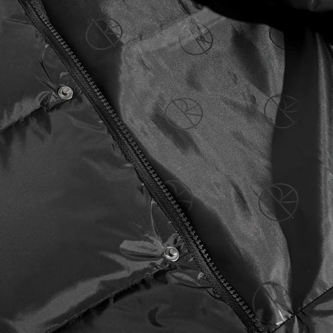 Polar Skate Giacca smanicata da uomo Puffer nera