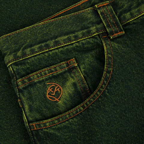 Polar Skate Jeans baggy da uomo Big Boy verde