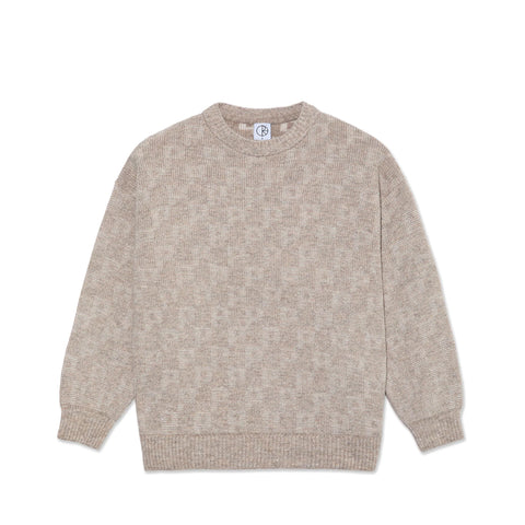 Polar Skate Maglione misto lana da uomo George beige