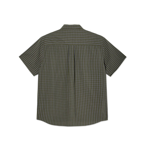 Polar Skate Camicia a quadri da uomo manica corta Mitchell