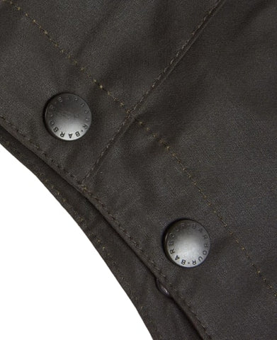 Barbour Cappuccio cerato per giacche Silkoil verde