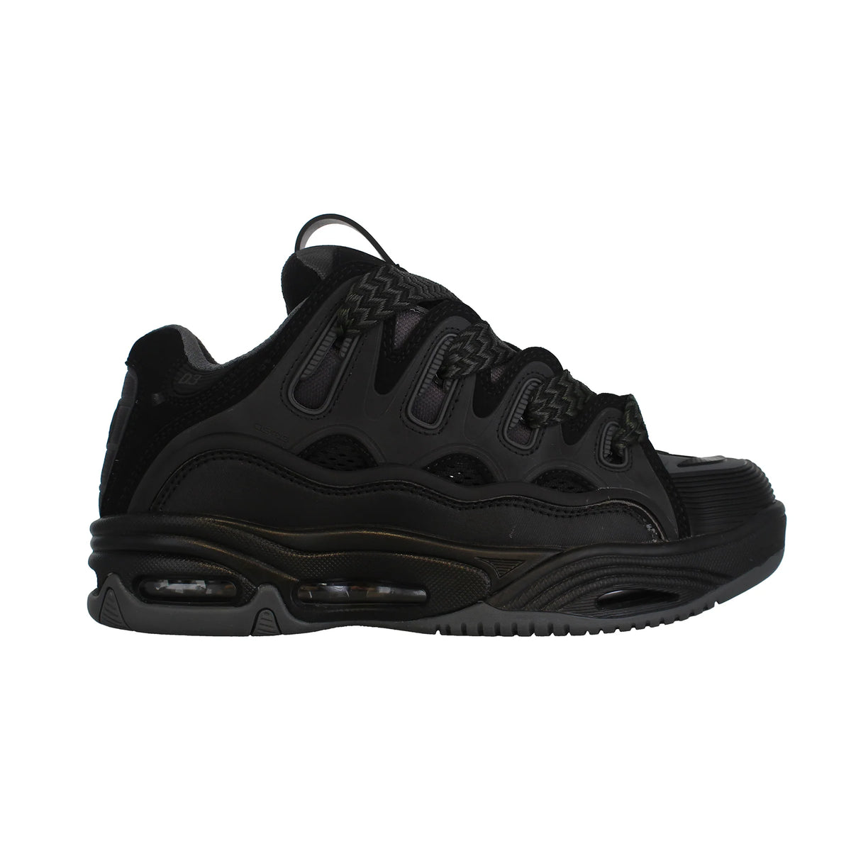 Osiris Scarpa da skate D3 2001 25 Nero/Antracite/Zigzag nera