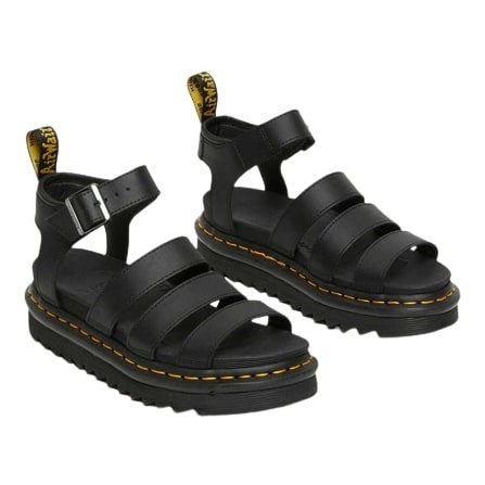 Dr Martens Blaire Hydro Damensandalen schwarz