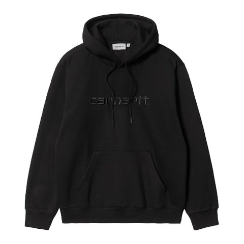 Carhartt Wip Felpa da uomo con cappuccio Carhartt nero