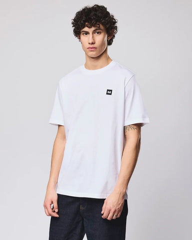 Weekend Offender T-Shirt da uomo manica corta Brooklands bianca
