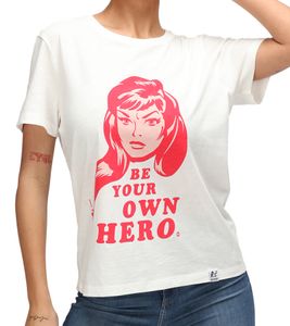 Recovered R-Shirt Women's Short Sleeve Widow White