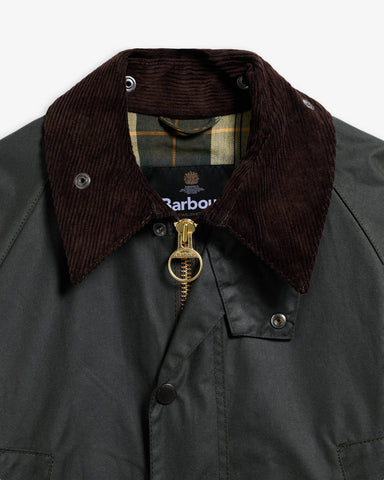 Barbour Giacca cerata da uomo OS Bedale sage