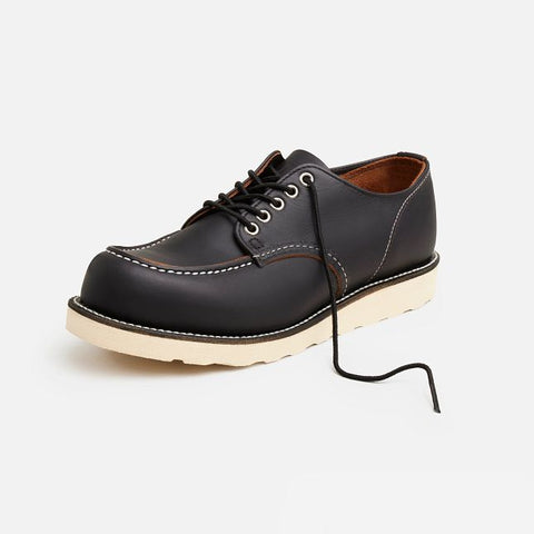 Red Wing Scarpa da uomo in pelle Shop Moc Oxford 8090 nera