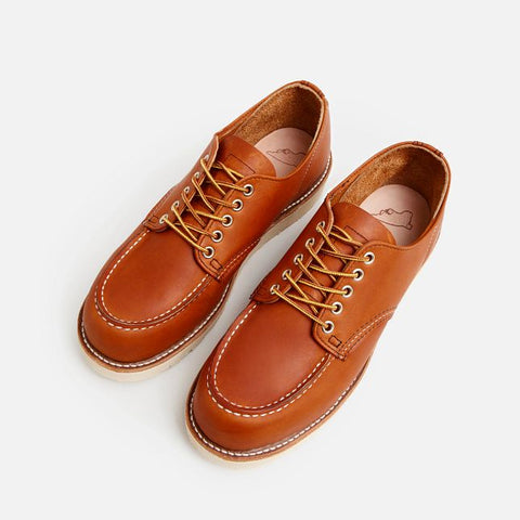 Red Wing Scarpa da uomo in pelle Shop Toe Oxford 8092