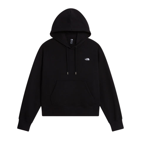The North Face Felpa corta con cappuccio da donna Essential Simple Dome nera