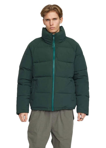 Revolution Giacca piumino da uomo Raglan Puffer verde