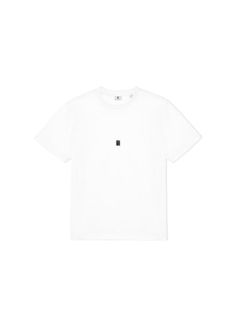 Poetic T-Shirt Uomo Rubber Patch Bianca