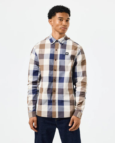 Weekend Offender Camicia da uomo a quadri Lisbon