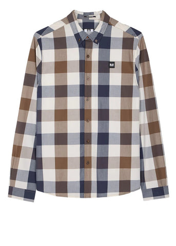 Weekend Offender Camicia da uomo a quadri Lisbon