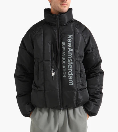 New Amsterdam Giacca piumino reversibile Safety nera