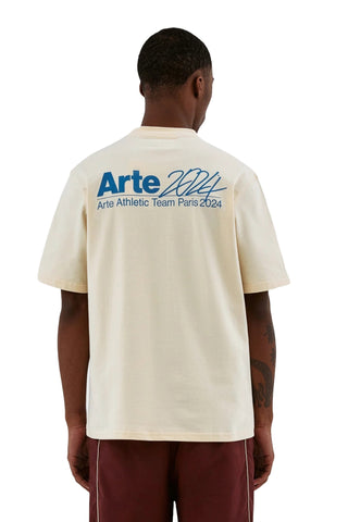 Art Antwerp TS-Shirt Herren Teo Back Cream T-Shirt