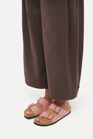 Birkenstock Sandalo da donna Arizona Nubuck (Calzata Stretta)