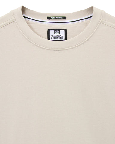 Weekend Offender Felpa girocollo da uomo Thunder panna