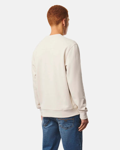 Weekend Offender Felpa girocollo da uomo Thunder panna