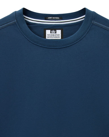 Weekend Offender Felpa girocollo da uomo Thunder blu
