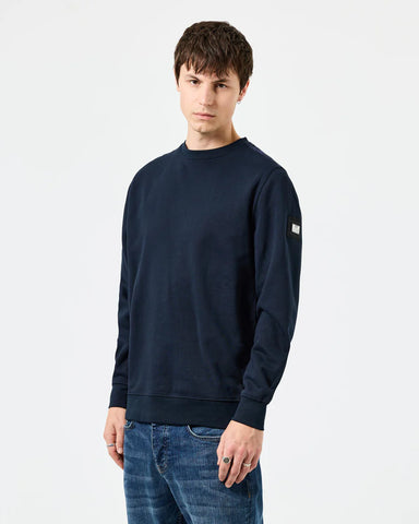 Blaues Herren-Sweatshirt mit Rundhalsausschnitt von Weekend Offender Bomb