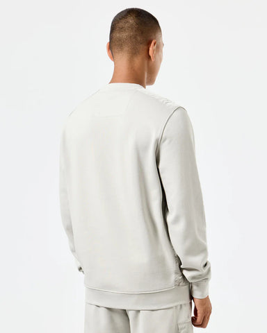 Hellgraues Herren-Sweatshirt mit Rundhalsausschnitt von Weekend Offender Bomb