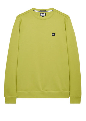 Weekend Offender Ferrer Herren-Sweatshirt mit Rundhalsausschnitt, Limette