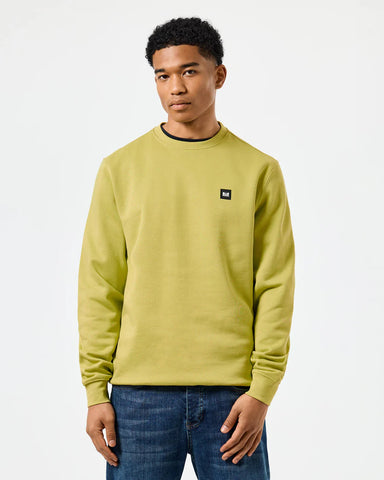 Weekend Offender Ferrer Herren-Sweatshirt mit Rundhalsausschnitt, Limette