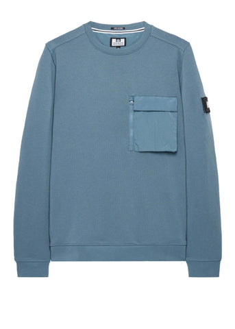 Weekend Offender Men's Crewneck Sweatshirts Snow