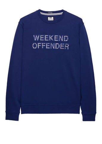 Weekend Offender Warwick Herren-Sweatshirt mit Rundhalsausschnitt