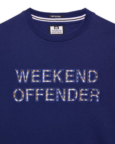 Weekend Offender Warwick Herren-Sweatshirt mit Rundhalsausschnitt