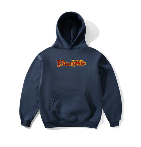Buttergoods Felpa unisex con cappuccio Trumpet blu