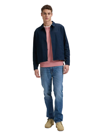 Lee Men's Regular Harrington Signature Lightweight Jacket Blue