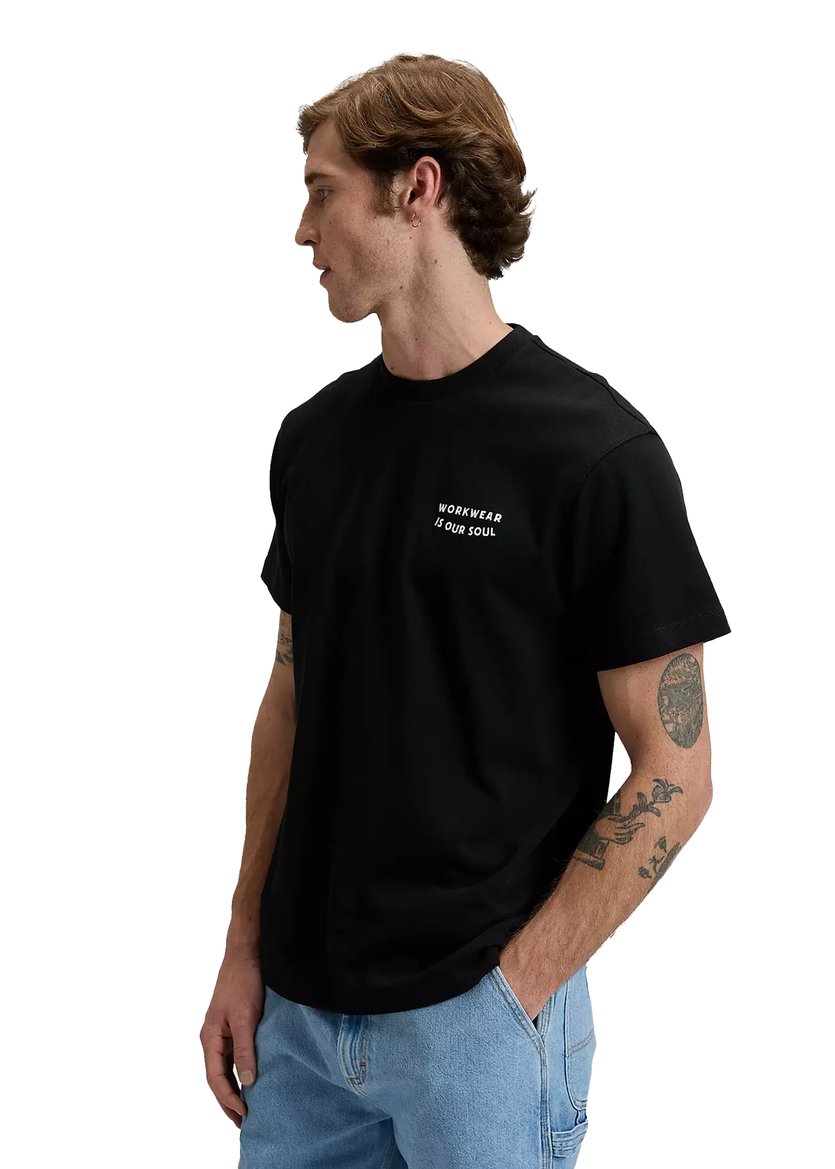 Lee Men's Short Sleeve T-Shirt Workwear Soul Relaxed