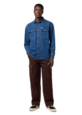 Wrangler Men's Loose Denim Overshirt