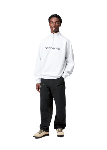 Carhartt Wip Jeans comodo da uomo Double Knee nero