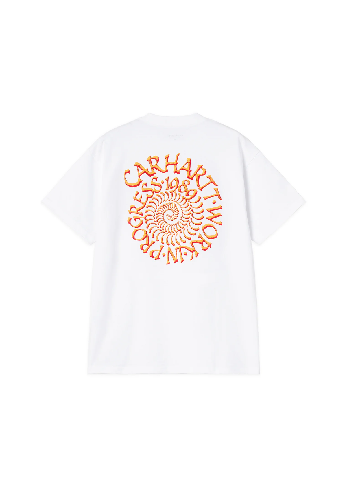 Carhartt WIP Herren T-Shirt Kurzarm Spirals Weiß