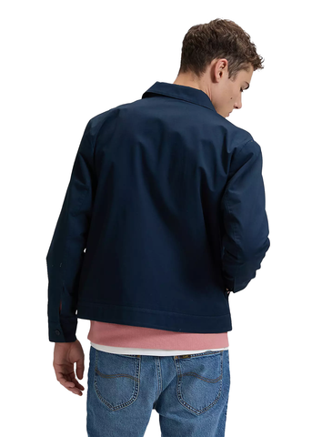 Lee Men's Regular Harrington Signature Lightweight Jacket Blue