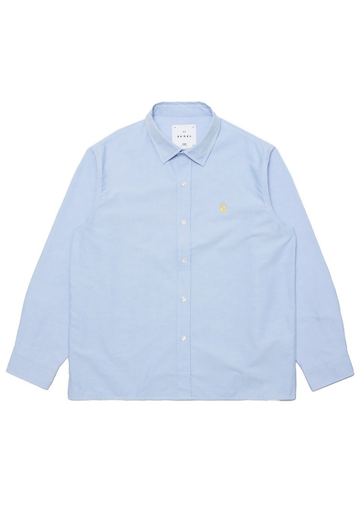 Edwin Herrenhemd Big Oxford Hellblau