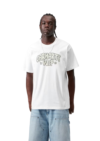 Carhartt Wip T-Shirt da uomo manica corta Cloud Script