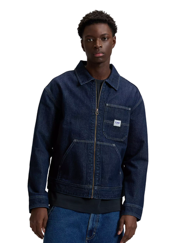 Lee Men's Workwear 91W Regular Zip Denim Jacket
