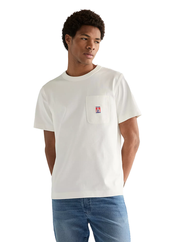 Wrangler Men's Short Sleeve T-Shirt with Casey Jones Pocket