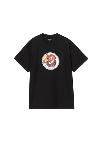 Carhartt Wip T-Shirt da uomo manica corta Octopus nera