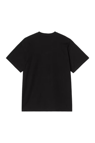 Carhartt Wip T-Shirt da uomo manica corta Boogie Night nera