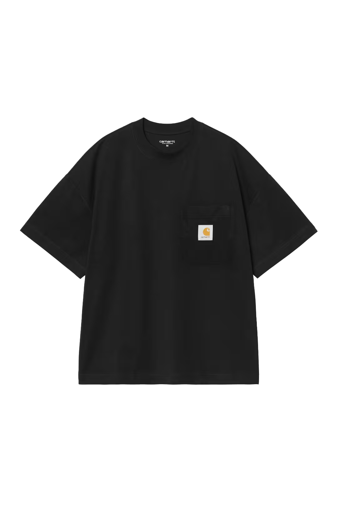 Carhartt Wip T-Shirt con taschino da uomo manica corta Work Pocket nera