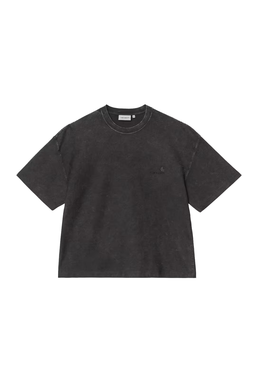 Carhartt Wip T-Shirt da uomo manica corta Lambert nera lavata