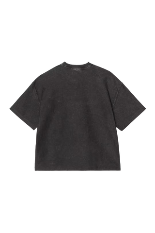 Carhartt Wip T-Shirt da uomo manica corta Lambert nera lavata